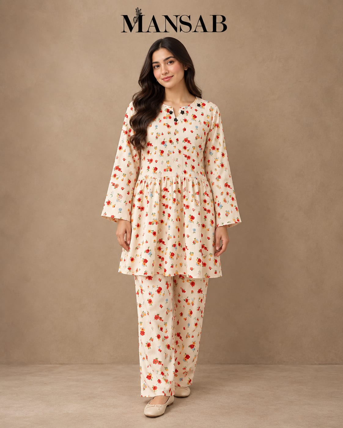 2-Piece Co-ard Set - Shirt And Trouser